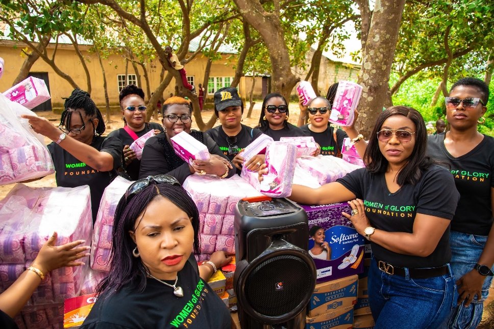 Women of Glory Foundation Nigeria Team empowering communities